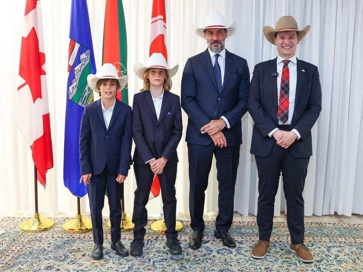 Aga Khan arrives in Calgary for first official visit to Western Canada