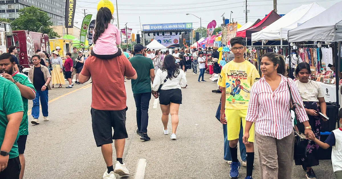 Taste of Lawrence festival draws locals over corporate chains in Scarborough's Wexford Heights
