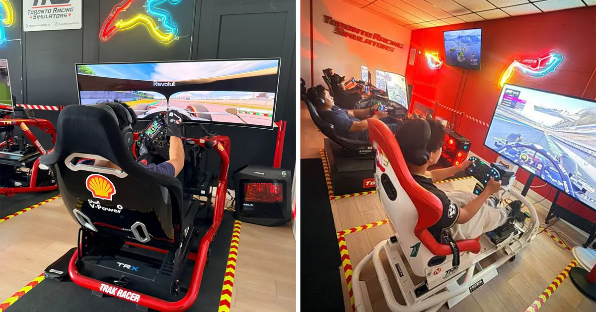 CF Markville hosts racing simulators and meet-and-greet with pro racer ahead of August Indy