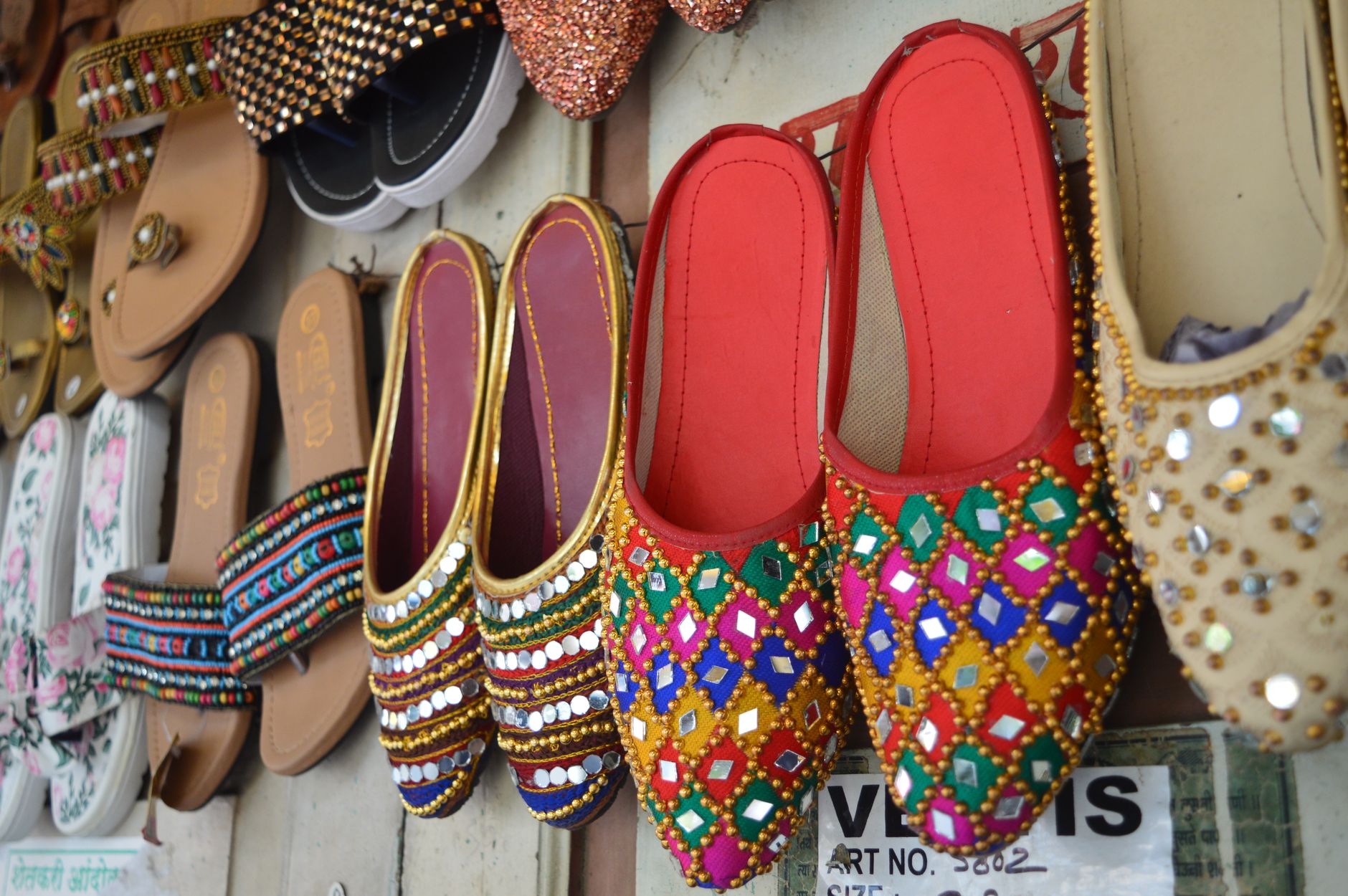 Inside Bata Shoe Museum's beaded footwear exhibition, Brilliant, now open in Toronto