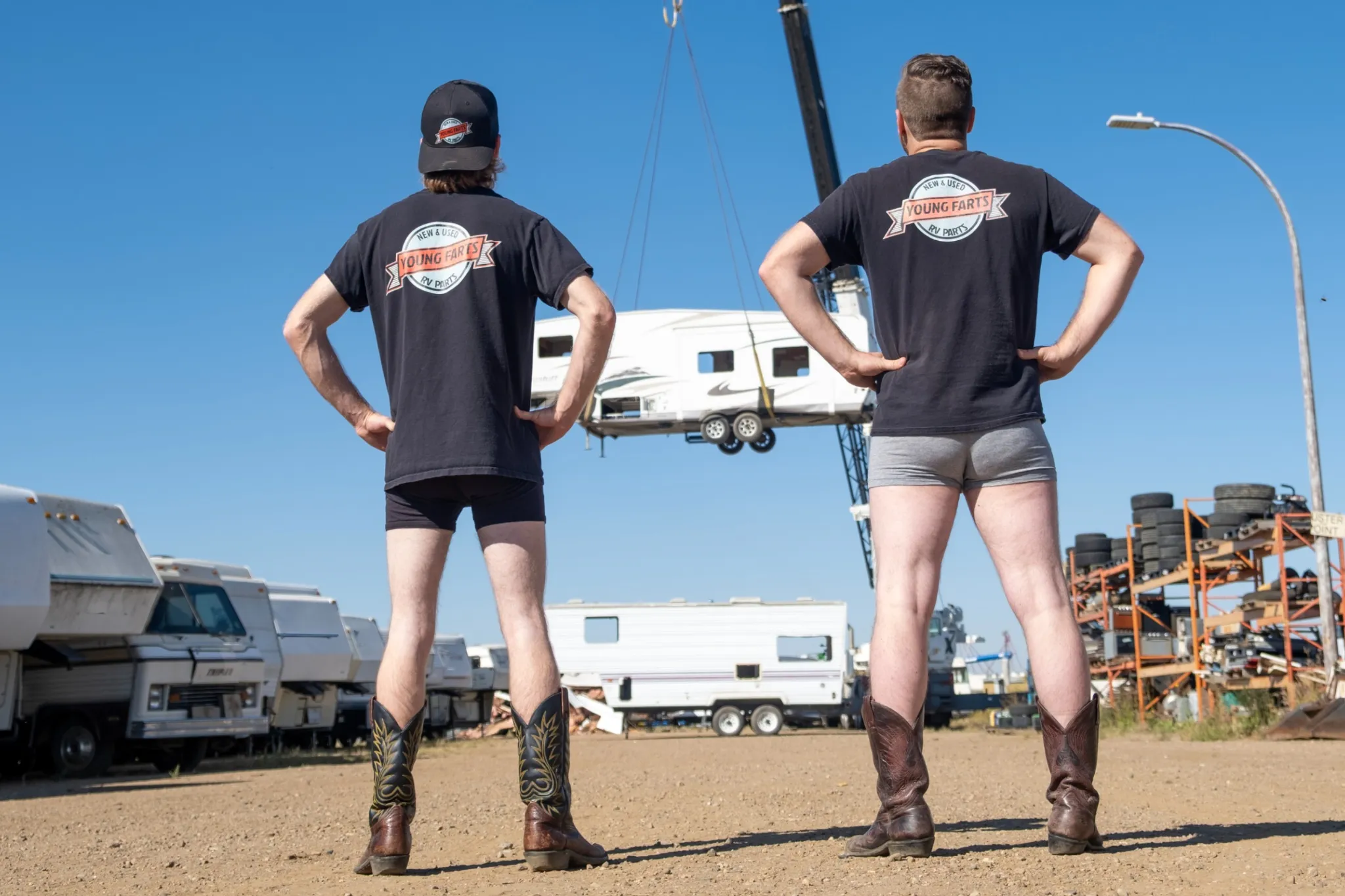 Young Farts Trailer Parts Prime Video series premieres Friday with Alberta brothers