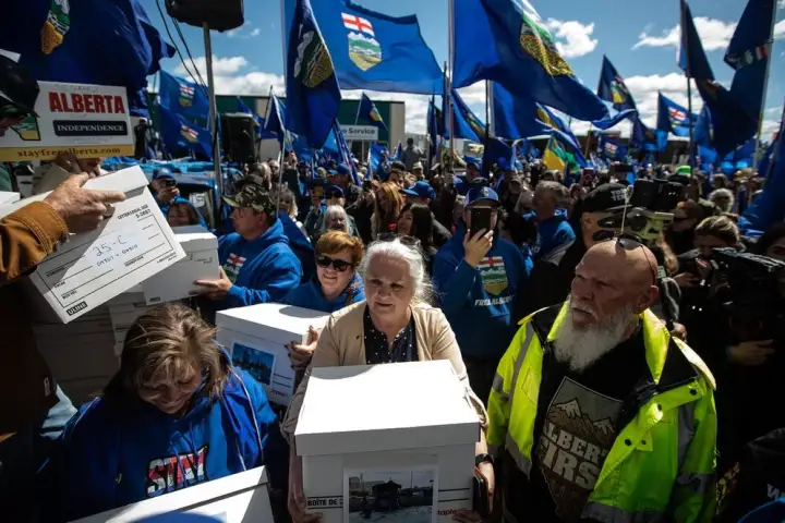 Support for Alberta separatism drops sharply, new poll shows