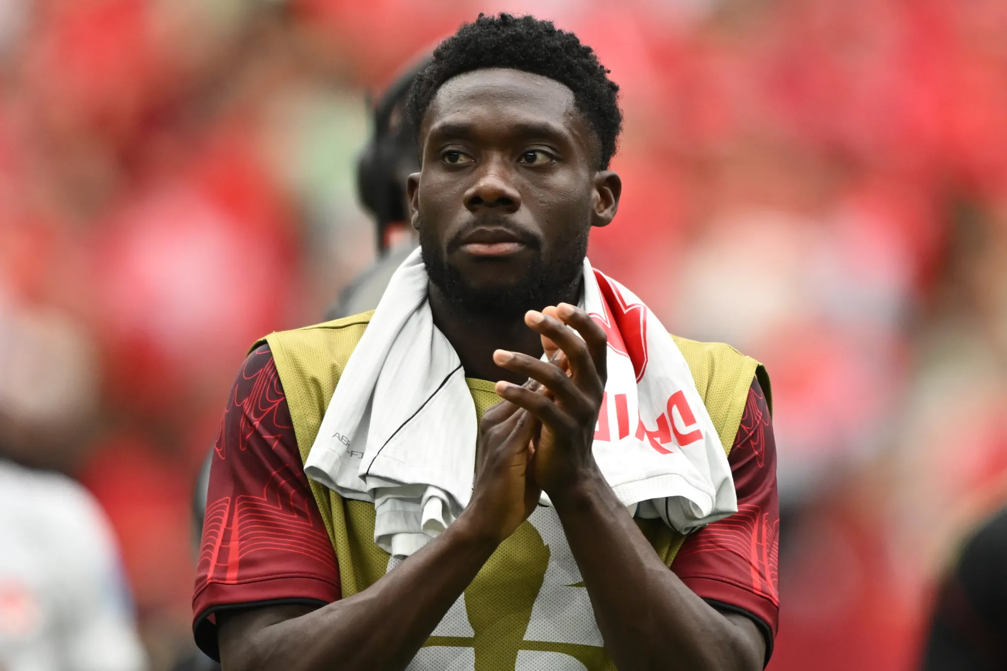 Alphonso Davies benched for Canada's World Cup exit due to hamstring concerns