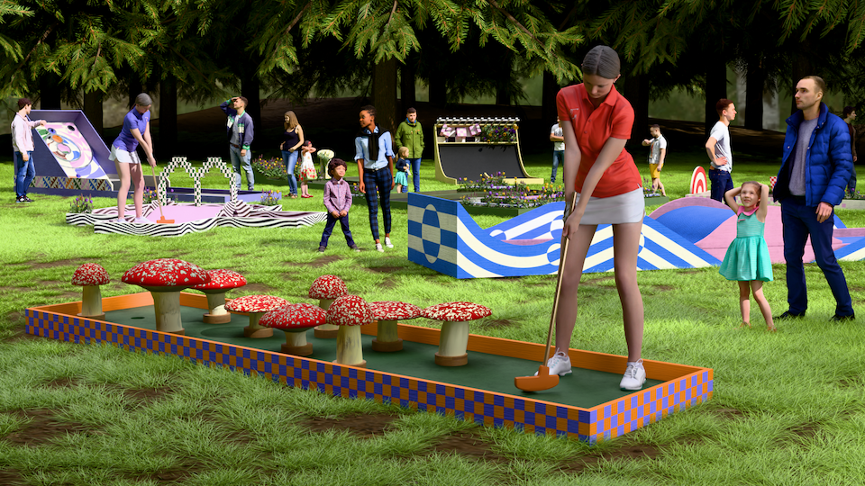 Stanley Park's surreal 18-hole mini-golf opens Canada Day