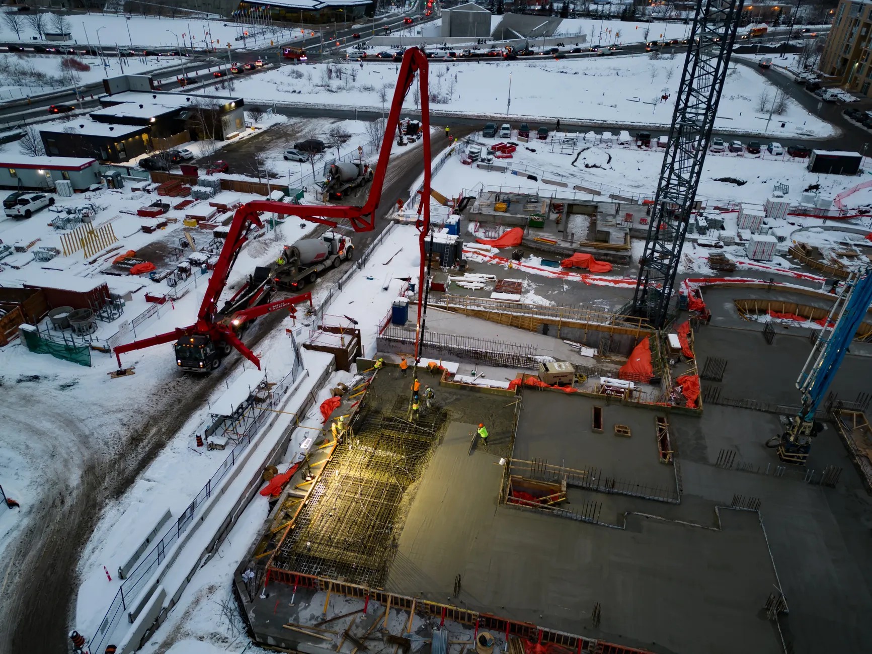 B.C. Premier David Eby campaigns on $100 billion in pending major projects