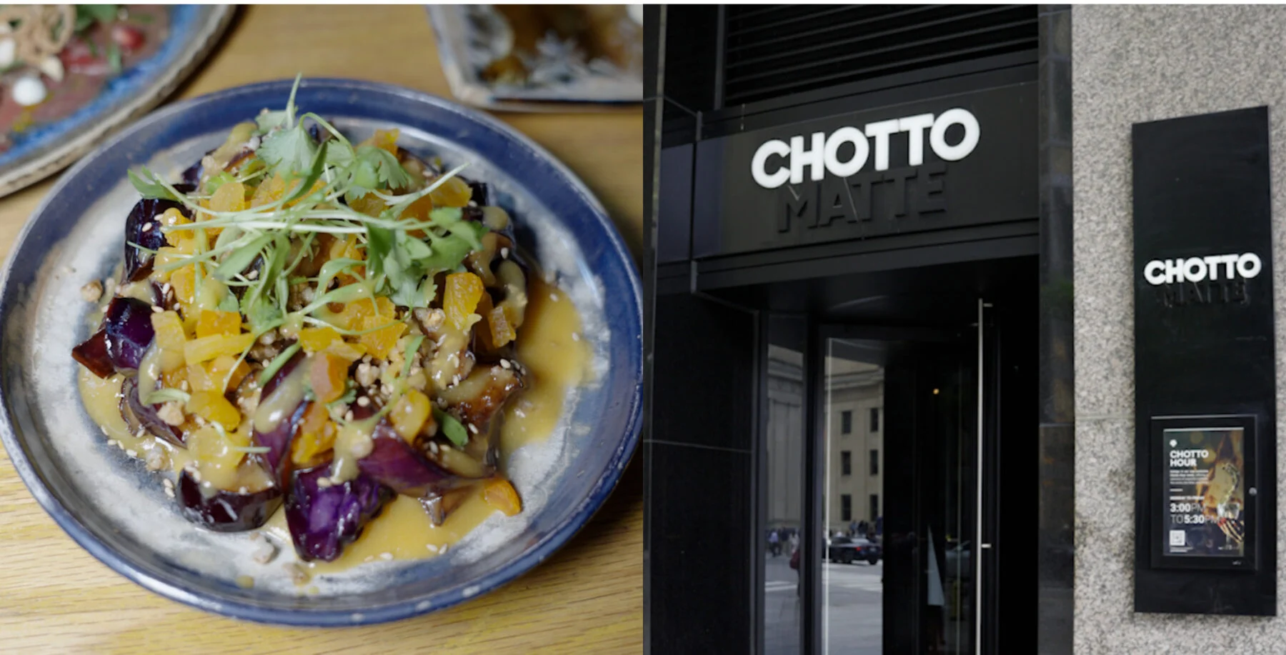 Chotto Matte blends Japanese and Peruvian cuisine at 161 Bay Street downtown