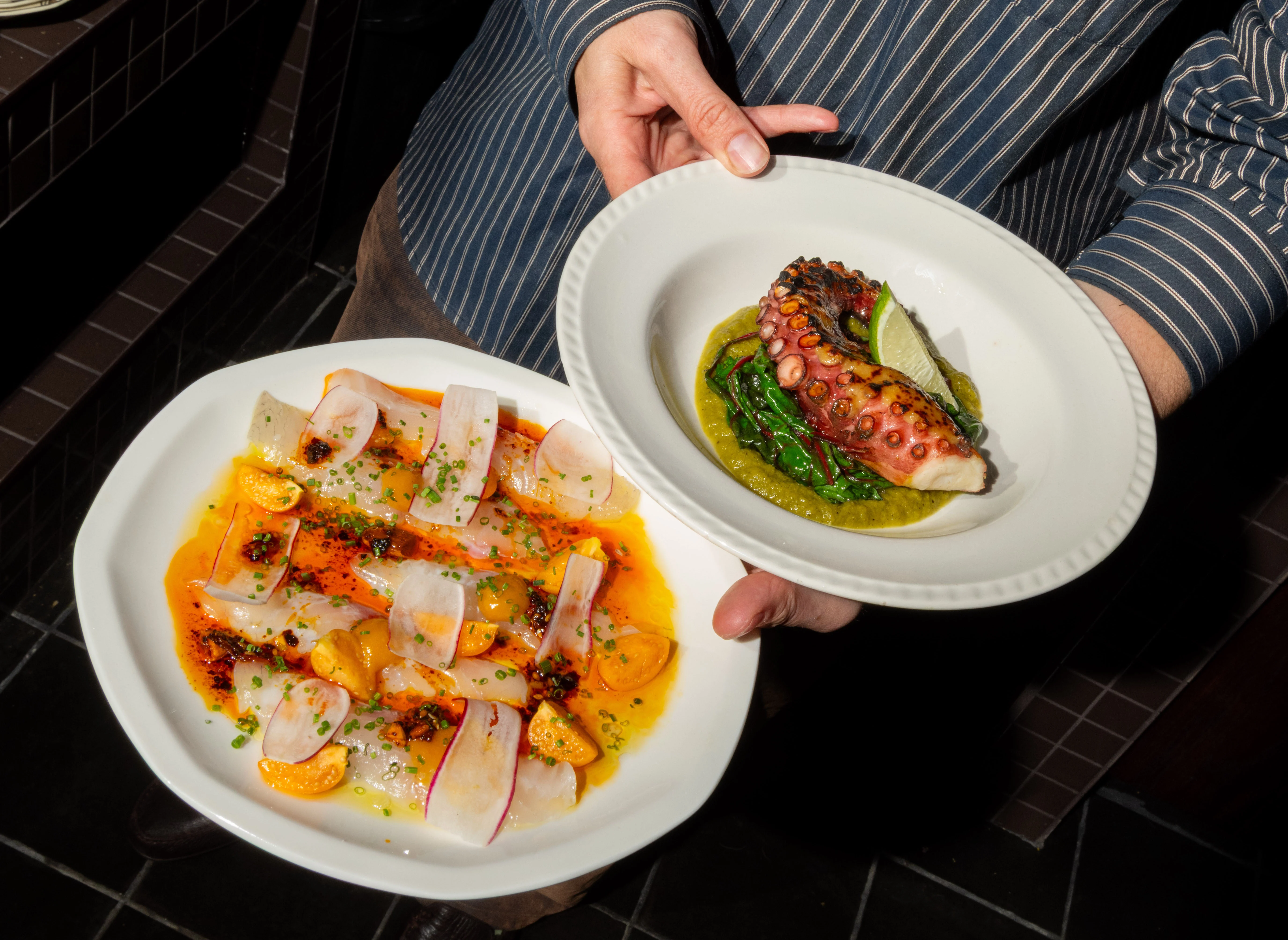 The Gemini is a secret seafood bar hidden above Dundas West