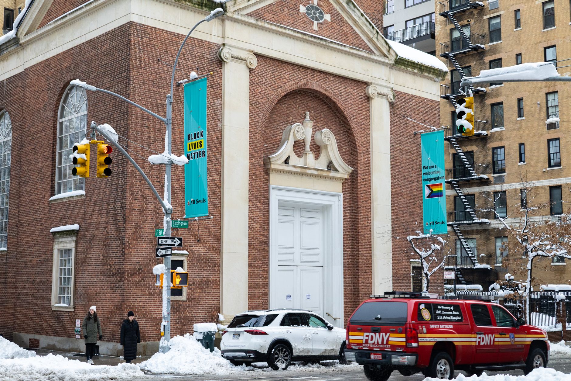Man charged after East York church targeted three times in one week