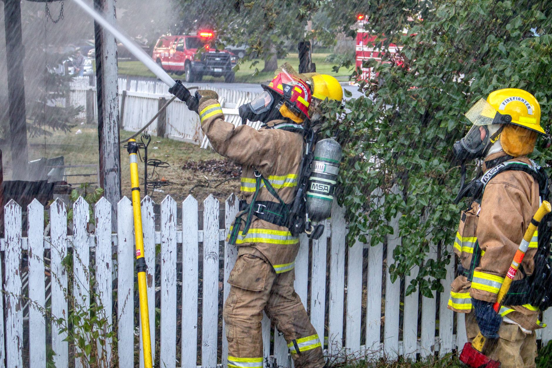 North Shore firefighters deployed to B.C. Interior wildfires as ranchers lose homes and livestock