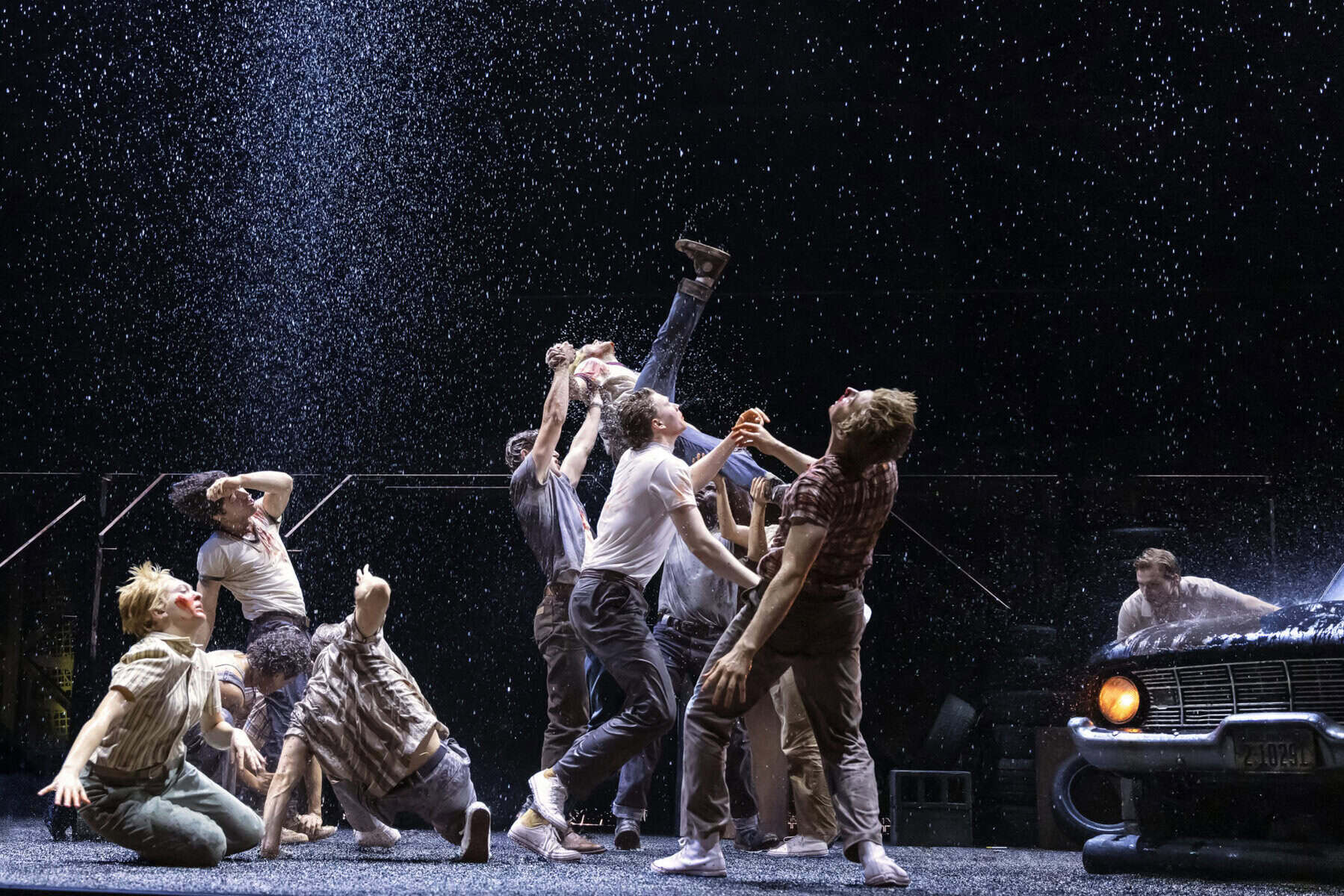 The Outsiders musical brings dark, cinematic coming-of-age story to Princess of Wales Theatre