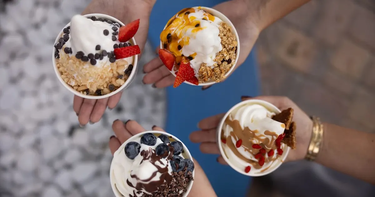 Mythos Greek frozen yogurt chain opens first North American location on St. Clair East