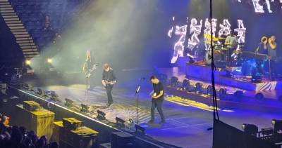 Jimmy Eat World plays Doug Mitchell Thunderbird Sports Centre; band opens Bleed American anniversary run
