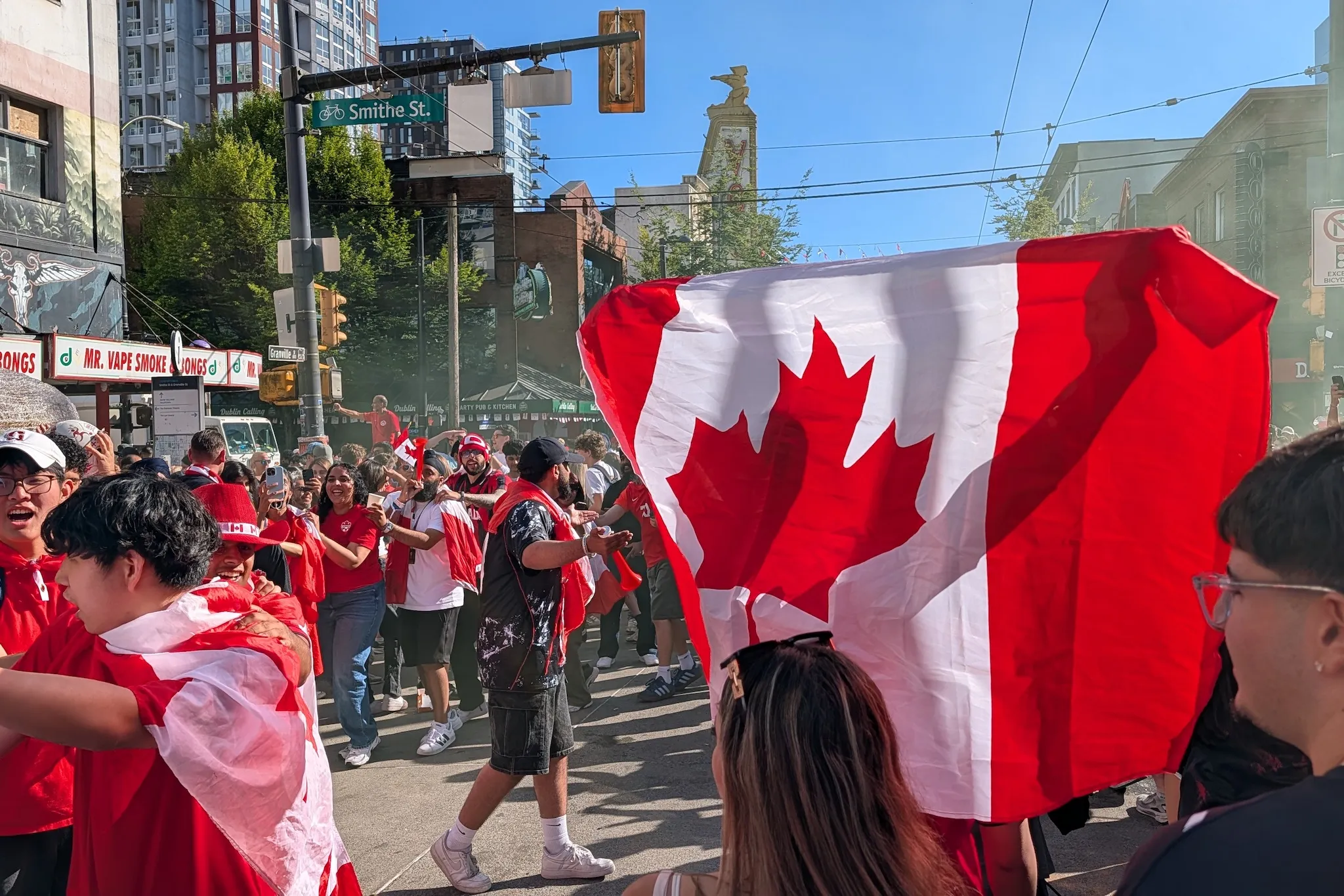 Most Metro Vancouver residents view FIFA World Cup positively, back keeping Granville Street car-free