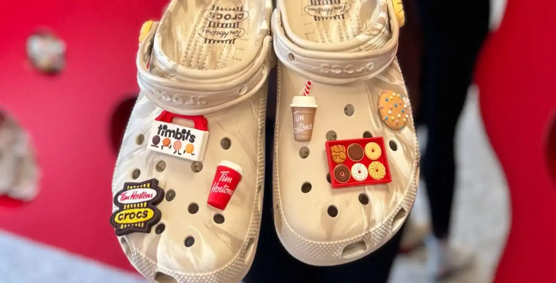 Tim Hortons and Crocs drop limited-edition Iced Capp shoe collection starting July 13