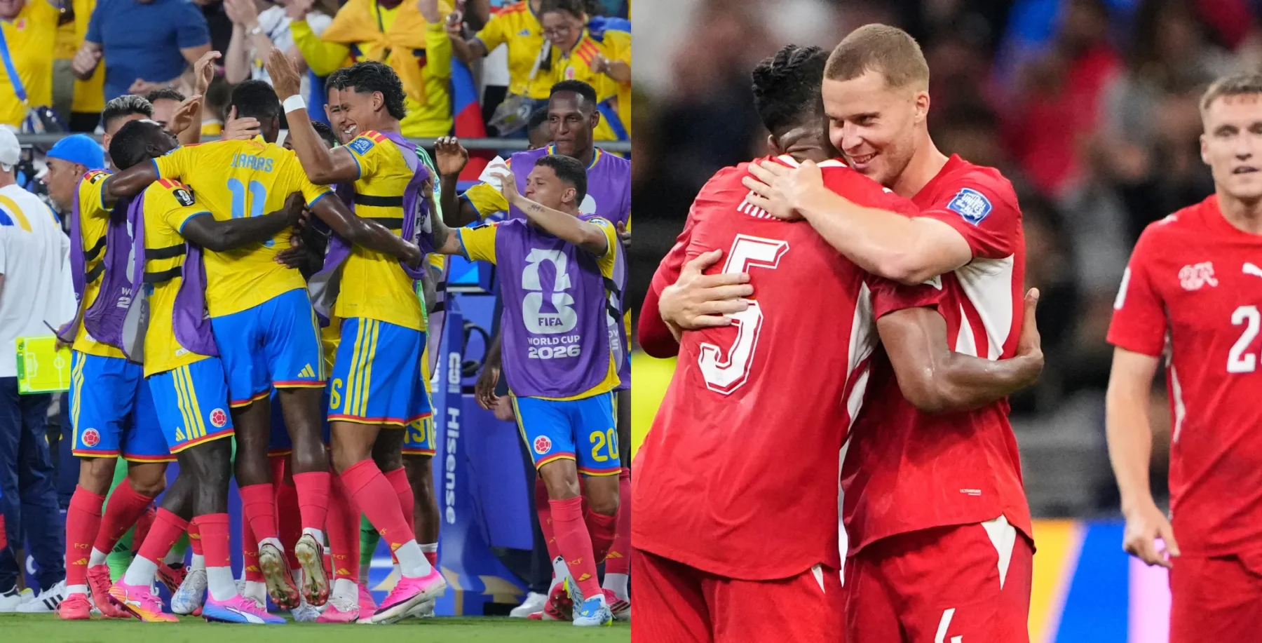 Colombia faces Switzerland in final FIFA World Cup Round of 16 match Tuesday