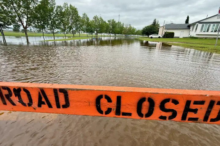 Heavy rain could set Edmonton's wettest June on record