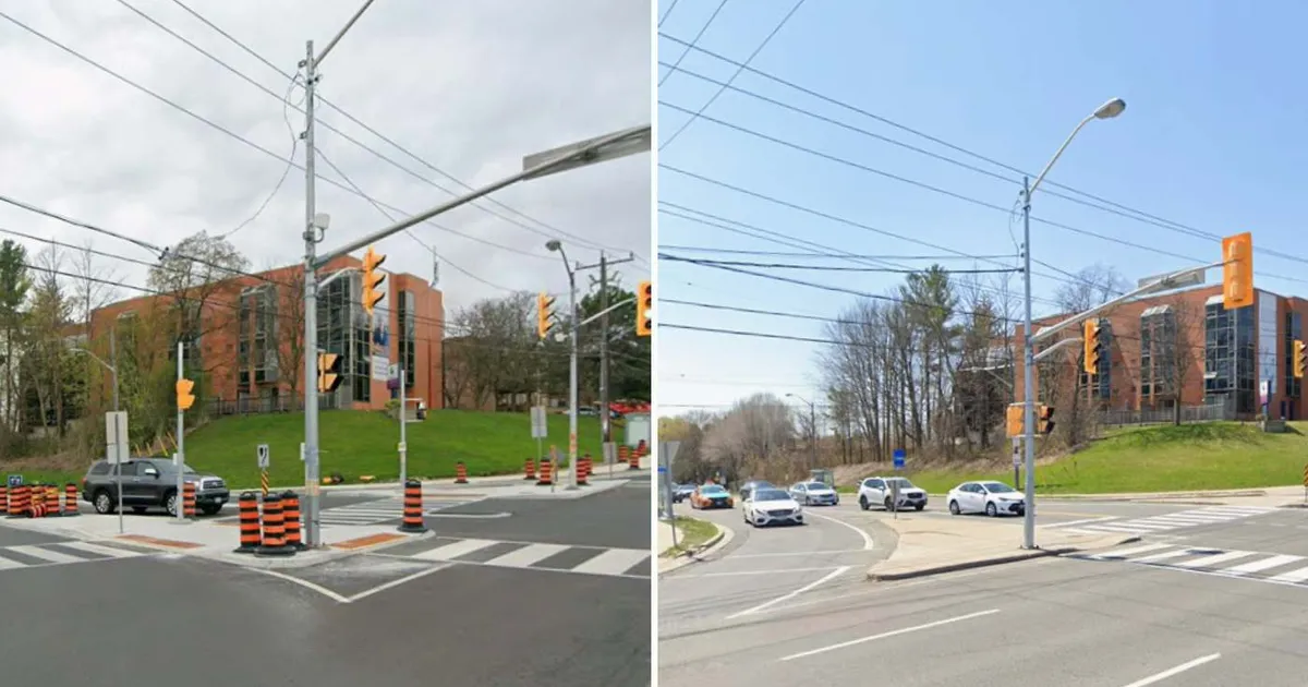 Steeles Avenue East reconstruction drawing complaints from drivers of large vehicles struggling with tight turns