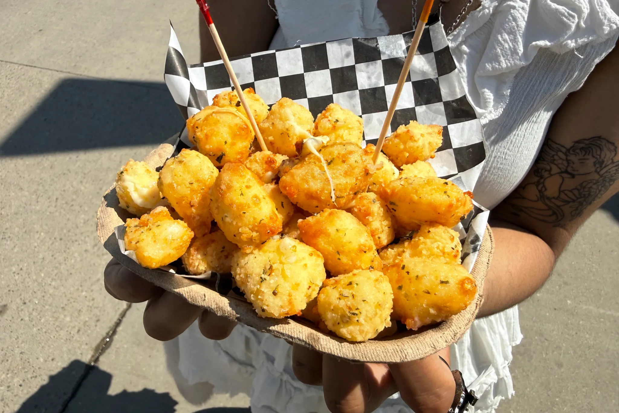 KDays food vendors serve up salmon tacos, deep-fried cheese curds, and liquid-nitrogen ice cream