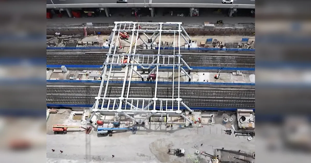 Ontario Line Construction Visible at Exhibition Station This Summer