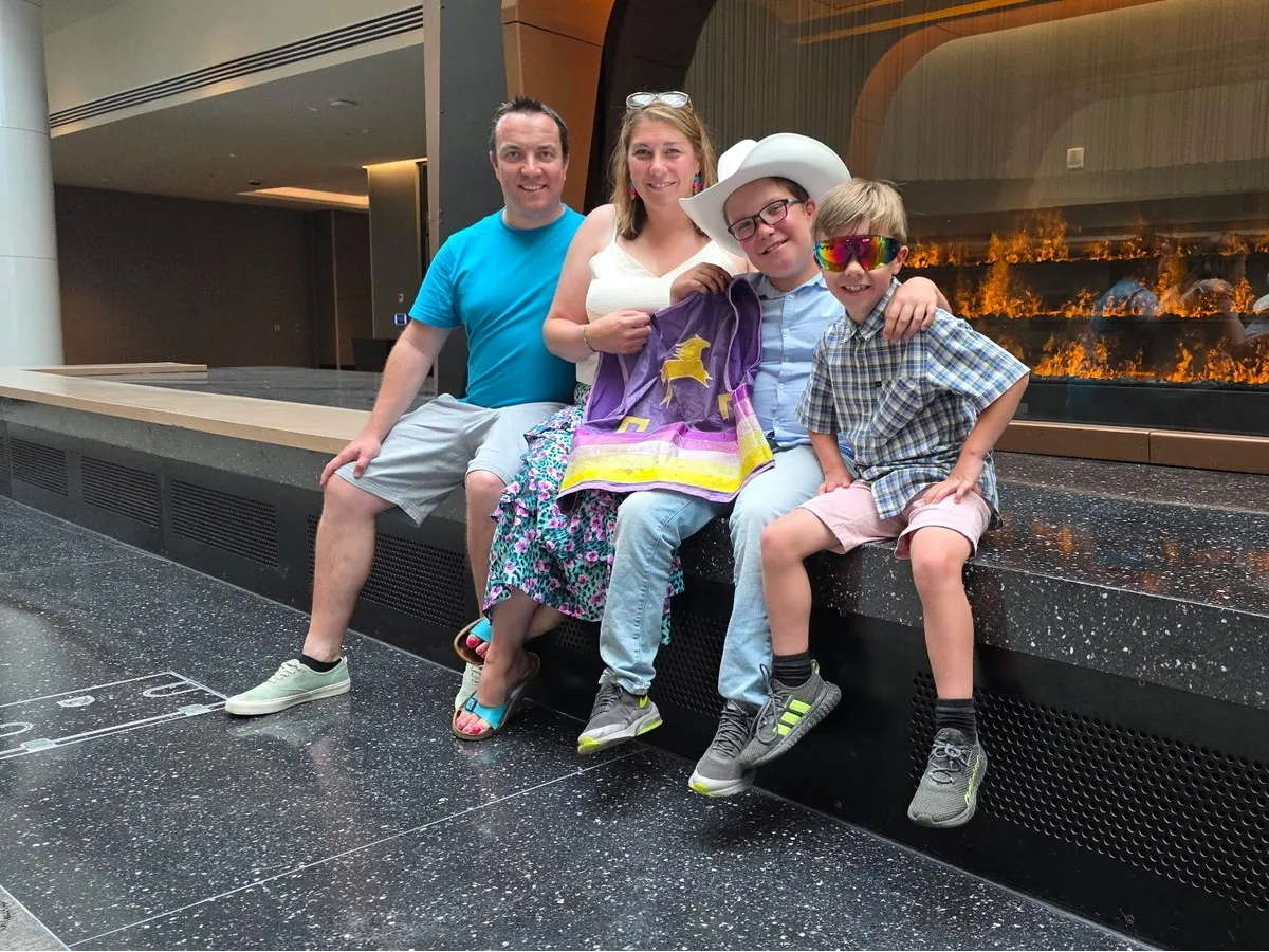 UK family marks first Calgary Stampede after son given all-clear to travel