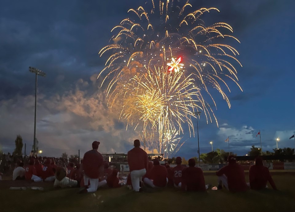 Canada Day fireworks light up the Foothills tonight