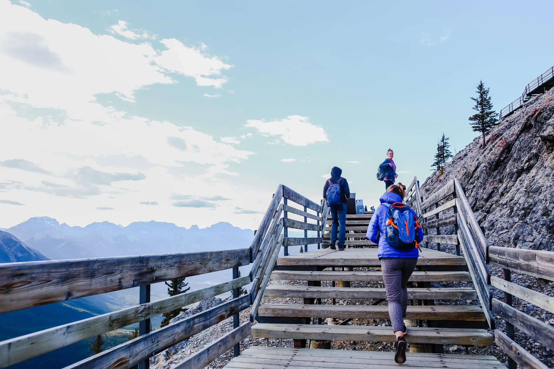 Stairs of Strength: Calgary military families honoured with McHugh Bluff climb